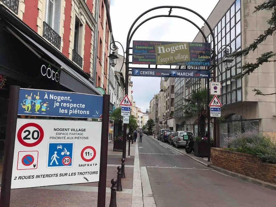 Aux Portes De Paris , Un 3 Pcs Bien Amenage Nogent-sur-Seine 外观 照片